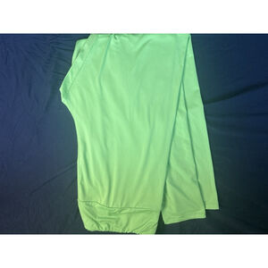 LuLaRoe Leggings Solid Neon Lime Green Tall & Curvy TC Soft Yoga Waist Pants